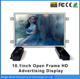 10.1in TFT LCD kỹ thuật số Signage Hiển thị màn hình 1080p Với Motion Sensor