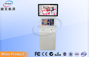 32 Inch Stand Alone LCD không dây kỹ thuật số Signage Kiosk cho quảng cáo hiển thị Thương mại