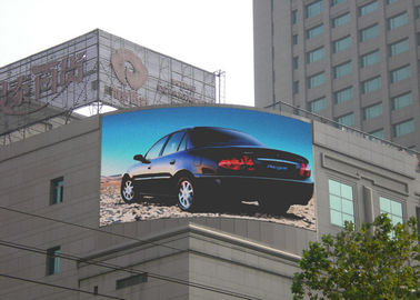 Độ tương phản cao ngoài trời dẫn màn hình quảng cáo Bất động đầy đủ màu sắc hiển thị Led 20mm Pixels