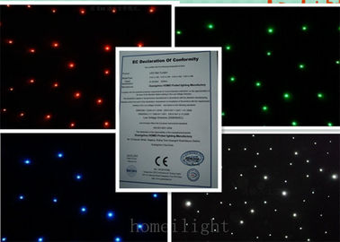 RGBW Christmas LED sao vải Với lấp lánh ánh sáng, linh hoạt Màn hình LED
