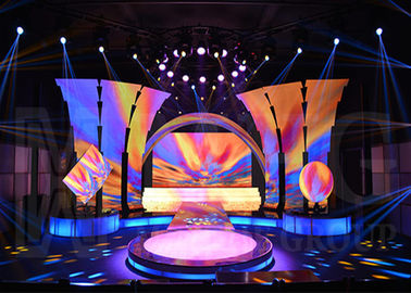 P10 Full Color LED hiển thị cho thuê nền sân khấu dẫn 1800nits màn hình độ sáng