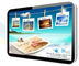 Ultra Slim 18.5 Inch Stand Alone kỹ thuật số màn hình LCD Signage / sân bay LCD Quảng cáo hiển thị