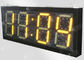 Thời gian / Nhiệt độ LED kỹ thuật số Signage đơn / màu kép Số đèn LED hiển thị