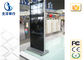 46 Inch LCD Mạng quảng cáo kỹ thuật số Signage Kiosk Đối ga Sân bay