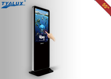 Màn hình cảm ứng đa phương tiện Kiosk LED cảm ứng màn hình LCD bảng chỉ dẫn quảng cáo 55 inch