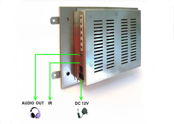 10.1in TFT LCD kỹ thuật số Signage Hiển thị màn hình 1080p Với Motion Sensor