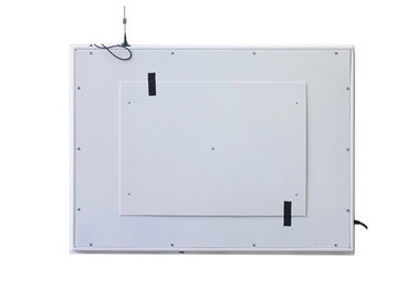 Metro / Bus 19 Inch trắng Video Player treo tường kỹ thuật số Signage Màn hình điều khiển từ xa