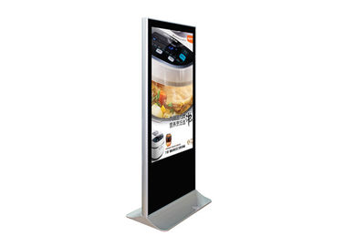 55 &#39;&#39; Đứng trong nhà một mình Digital Signage Kiosk cho Metro / sảnh / Cinema High Definition