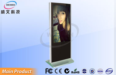 55 &#39;&#39; Đứng trong nhà một mình Digital Signage Kiosk cho Metro / sảnh / Cinema High Definition
