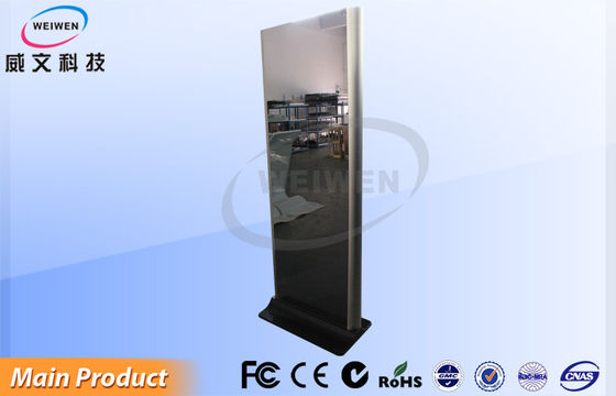 Music Center Tầng Thường vụ Totem hình LCD kỹ thuật số Signage Với USB và thẻ SD Chức năng