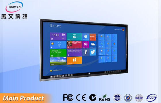Mẫu giáo / Trường Interactive All In One PC cảm ứng 65inch Dustproof Treo Tường