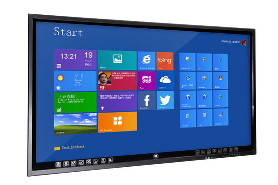 Mẫu giáo / Trường Interactive All In One PC cảm ứng 65inch Dustproof Treo Tường