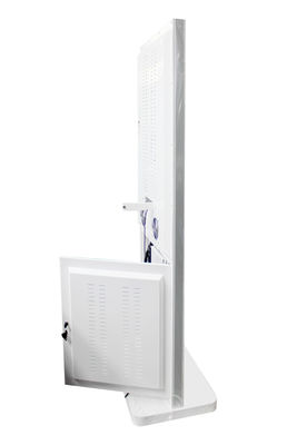 Cảm ứng đa Đứng LED kỹ thuật số Đăng Kiosk 46inch trắng infared Đối với sân bay