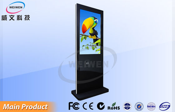 32 Inch Slim Chỉnh Elegant Digital Signage Kiosk cho Ngân hàng / Sân bay Quảng cáo hiển thị