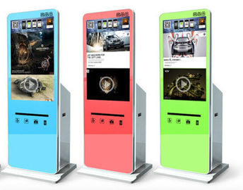 Thường vụ miễn phí Tự Dịch vụ ảnh Kiosk / Digital Signage Kiosk Waterproof