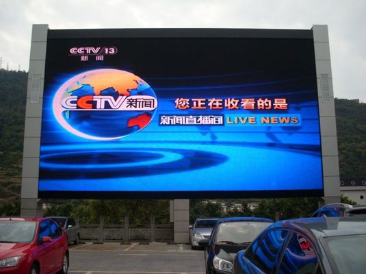 100.000 giờ P8 Full Color ngoài trời LED hiển thị Ban Low Power chống thấm