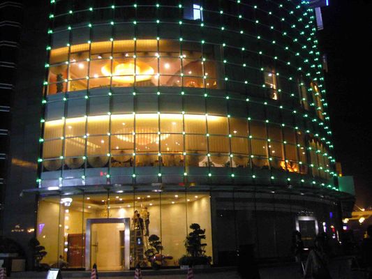 Flexible Led Screen PH100mm Dip ngoài trời Led hiển thị dấu hiệu cho xây dựng chiếu sáng