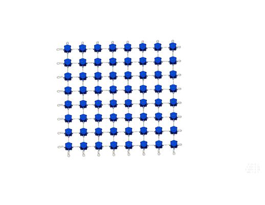 Flexible Led Screen PH100mm Dip ngoài trời Led hiển thị dấu hiệu cho xây dựng chiếu sáng
