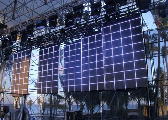 Lớn Vision SMD trong nhà bức tường video LED RGB thuê p6 dẫn mô-đun đúc chết