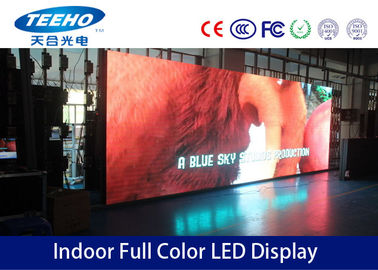 Thuê Full Color Indoor Quảng cáo Màn hình LED hiển thị 1R1G1B P7.62, 1000Hz