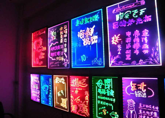 WiFi RGB chiếu sáng LED Ban Viết ngoài trời di chuyển dẫn quảng cáo hiệu