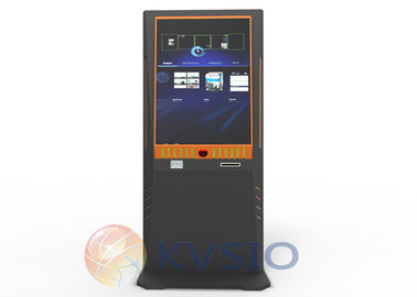 Auto Cutter đa phương tiện loa bên kép tương tác kỹ thuật số Signage Kiosk
