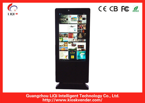 Ngoài trời Digital Signage Kiosk / Thông tin Totem đa năng Với IP65
