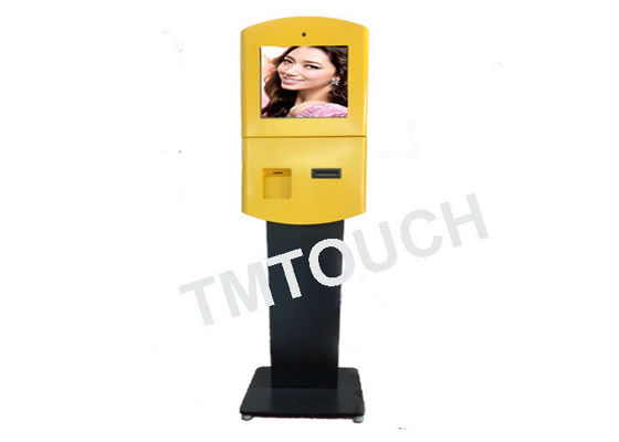 19inch Digital Signage online Wayfinding Kiosk Với Card Reader / Máy in / máy quét