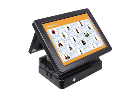 Nhà hàng mạng POS Thiết bị đầu cuối khách hàng hiển thị 15 &quot;5 Wire Resistive Touch Screen