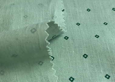 Novelty Green / Blue 100% Cotton Vải may mặc vải